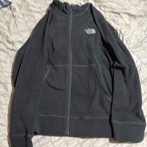 North Face Fleece Jacket Gray